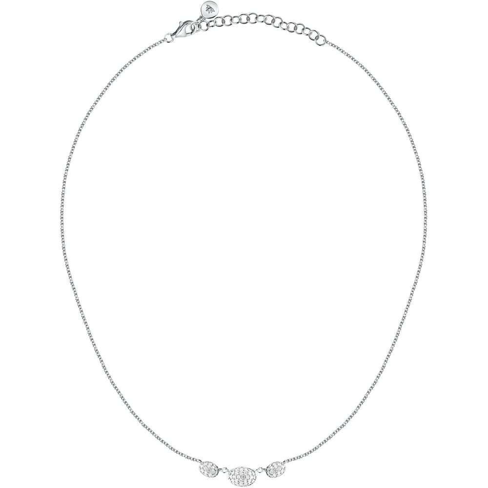 Collana Pavé in Argento e Zirconi Bianchi – Morellato SAZB03