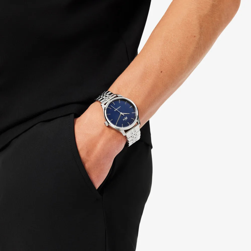 Lacoste Lisbon orologio uomo quadrante blu 2011478