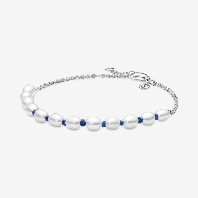 Bracciale con Perle Coltivate d'Acqua Dolce