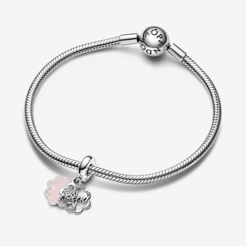 Charm Pendente Quadrifoglio dell'Amicizia