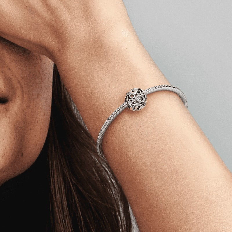 Charm Openwork Zampina e Cuori