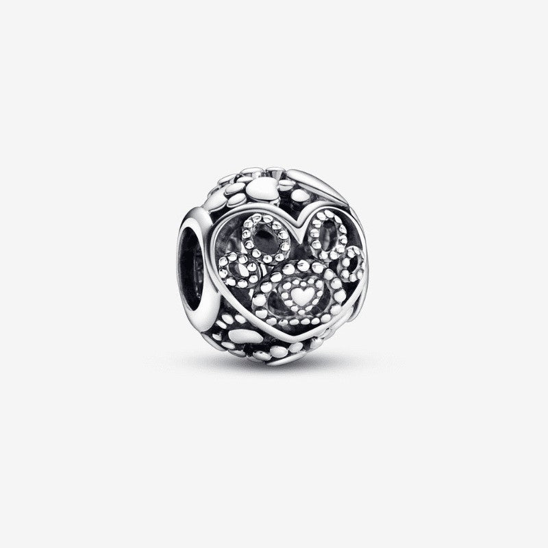 Charm Openwork Zampina e Cuori