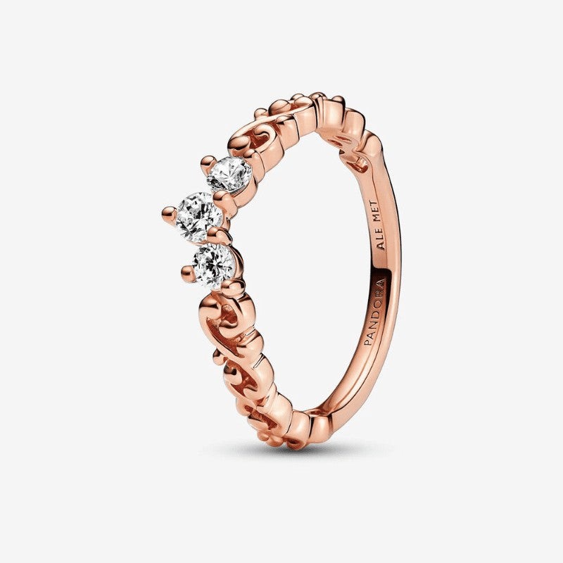 Anello Tiara Orientale Oro Rosa
