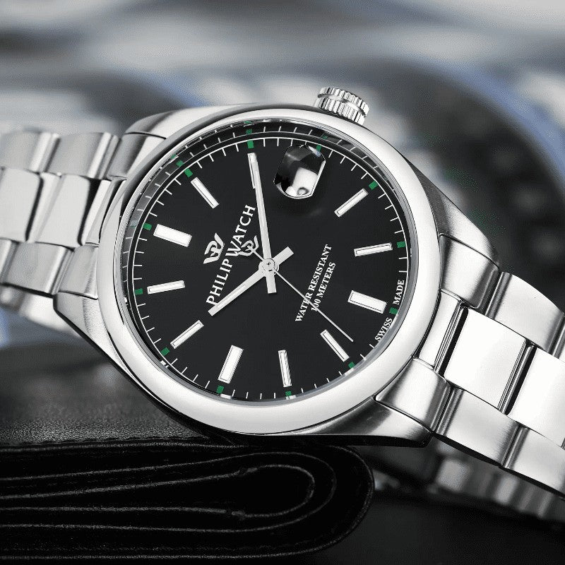 PHILIP WATCH | Orologio Tempo e Data Caribe Urban Nero