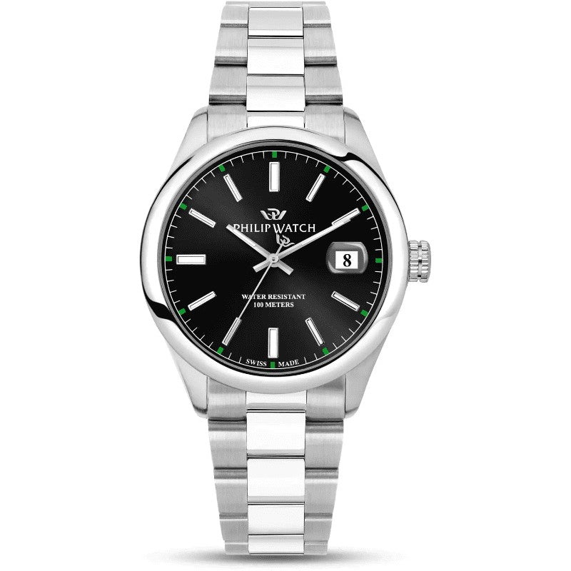 PHILIP WATCH | Orologio Tempo e Data Caribe Urban Nero