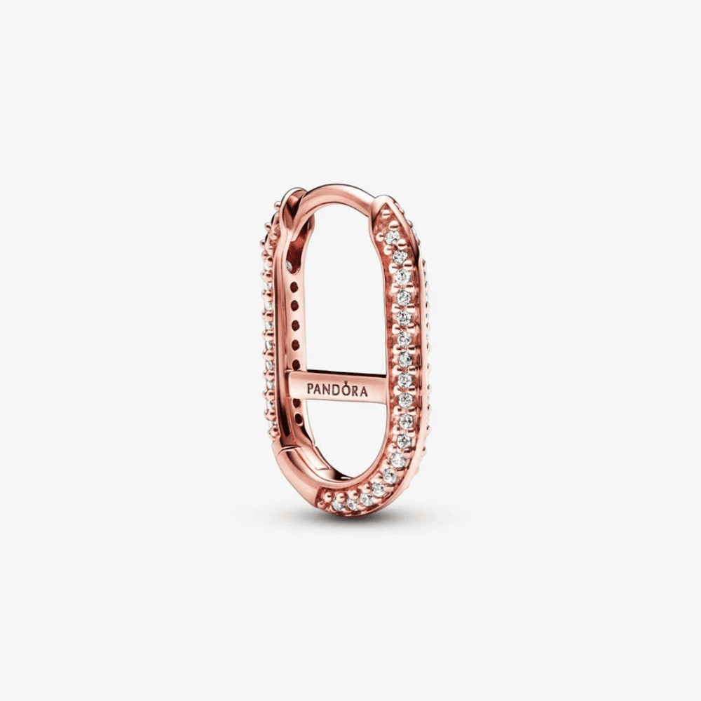 Orecchino Link Pietre Luminose Pandora ME