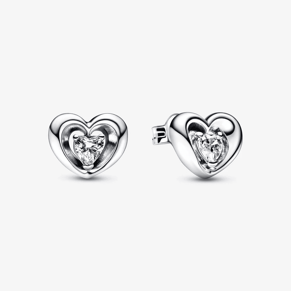 Cuore Splendente con Pietra