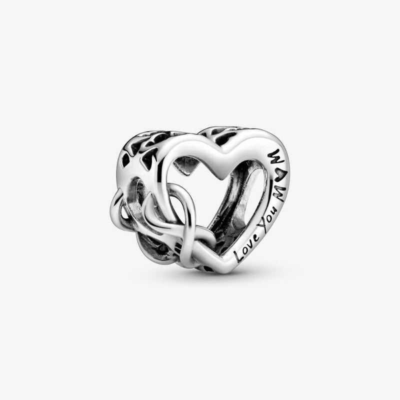 Charm Openwork Cuore "Ti Amo Mamma"