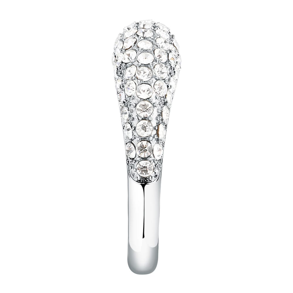 Anello Design in Acciaio e Cristalli Bianchi – Morellato SAYP14
