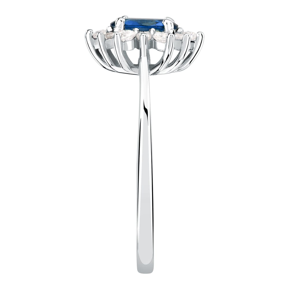 Anello Duchessa in Argento e Zirconi Blu – Morellato SAIW154