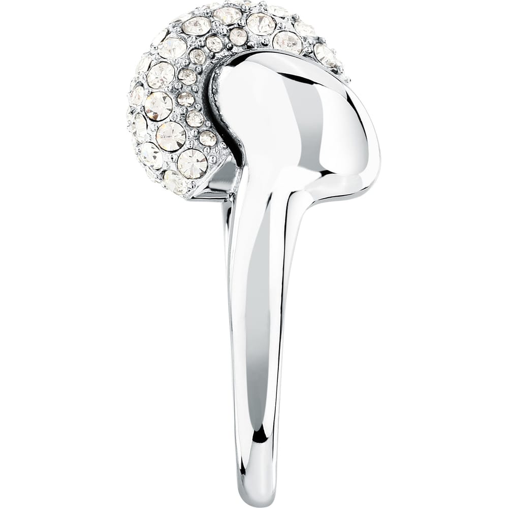 Anello Legame Nodo in Acciaio e Cristalli Bianchi – Morellato SAZO14