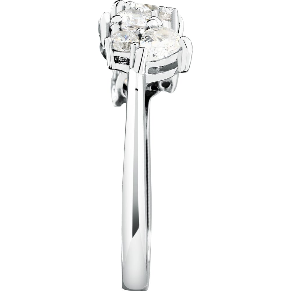 Anello Riflessi in Argento e Zirconi Bianchi – Morellato SABC10