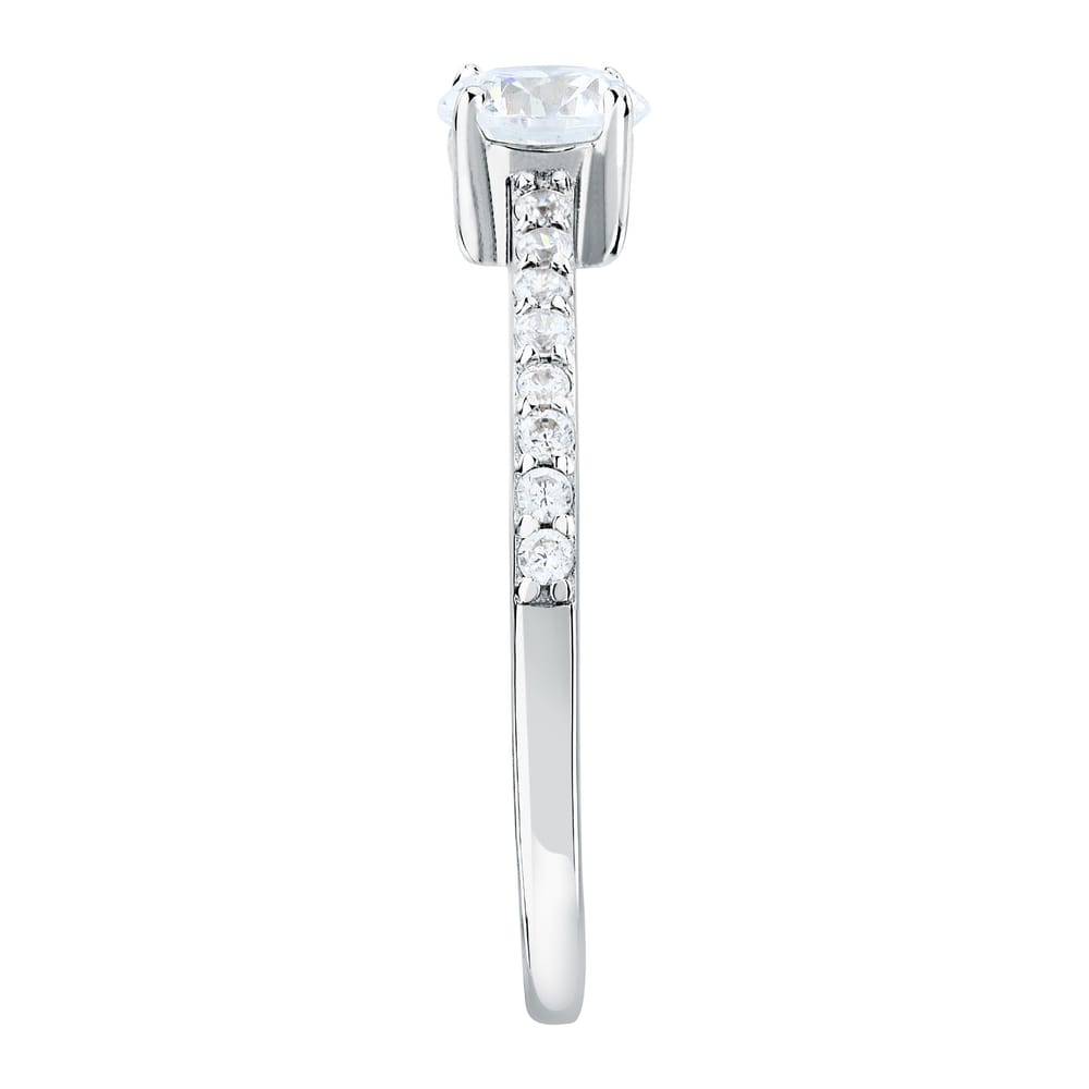 Anello Solitario Tesori in Argento e Zirconi Bianchi – Morellato SAIW179