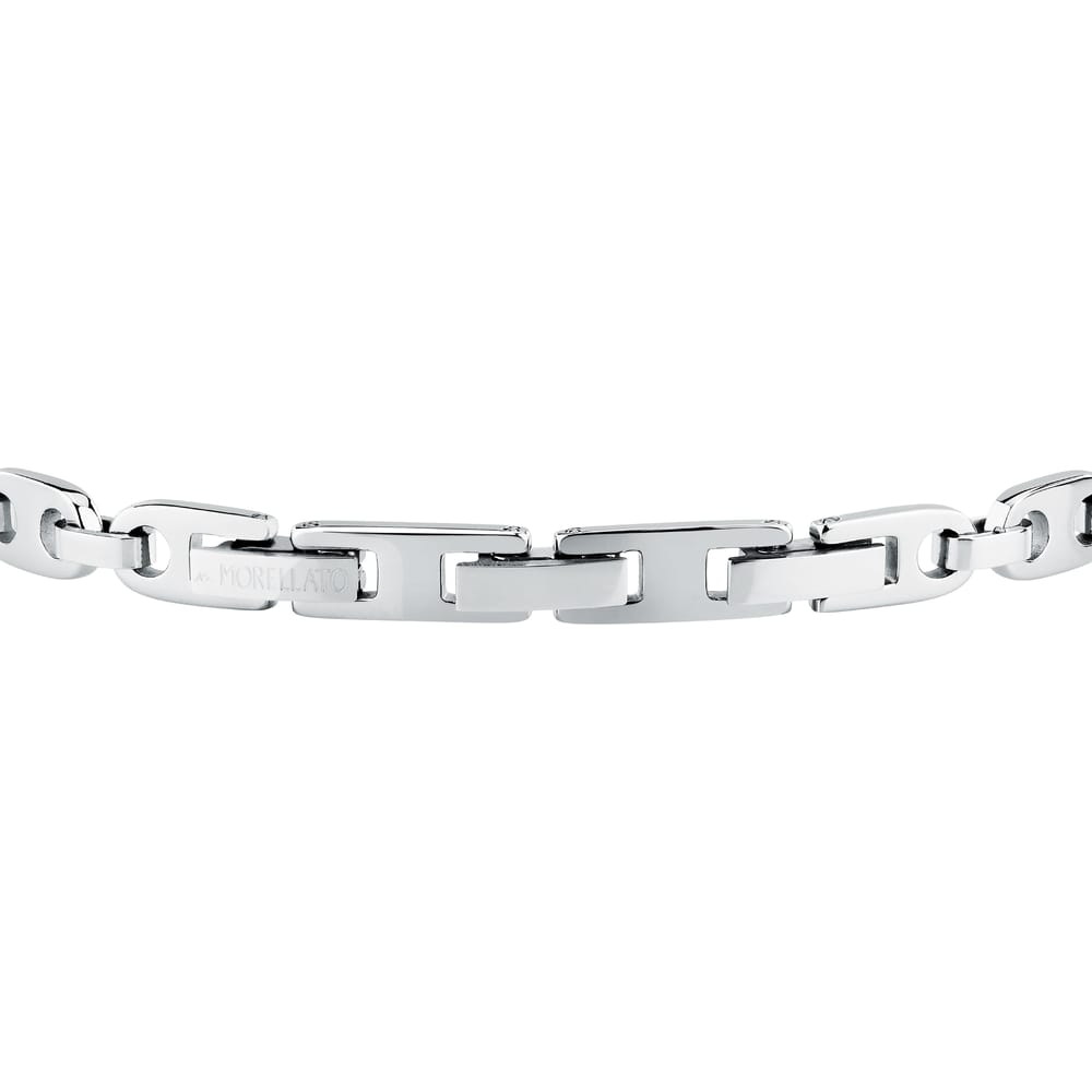 Bracciale Motown a Catena in Acciaio e Zirconi Blu – Morellato SALS125