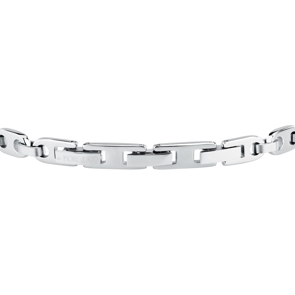 Bracciale Motown a Catena in Acciaio e Zirconi Neri – Morellato SALS127