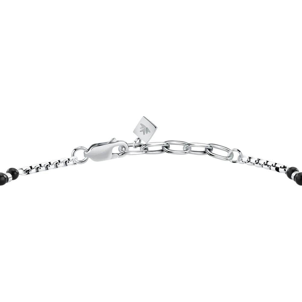 Bracciale Terra a Catena in Acciaio e Onice – Morellato S1754