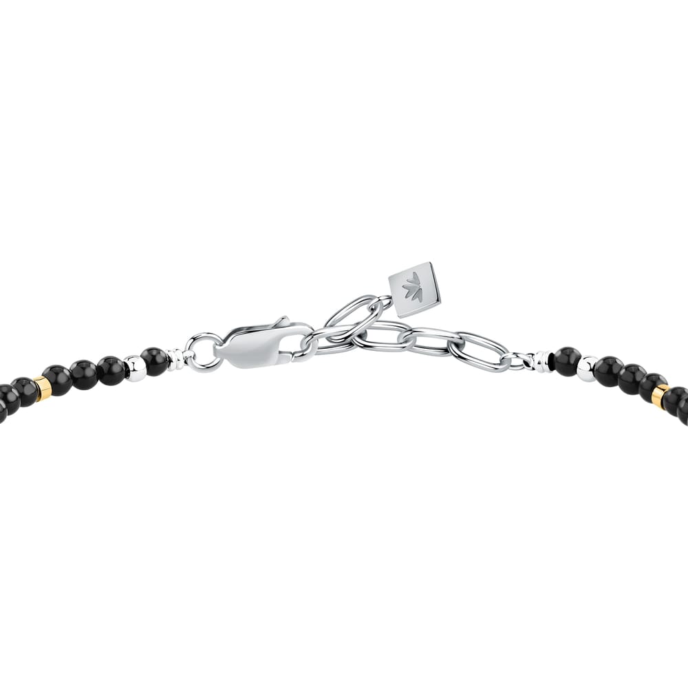 Bracciale Terra a Catena in Acciaio e Onice – Morellato S1759