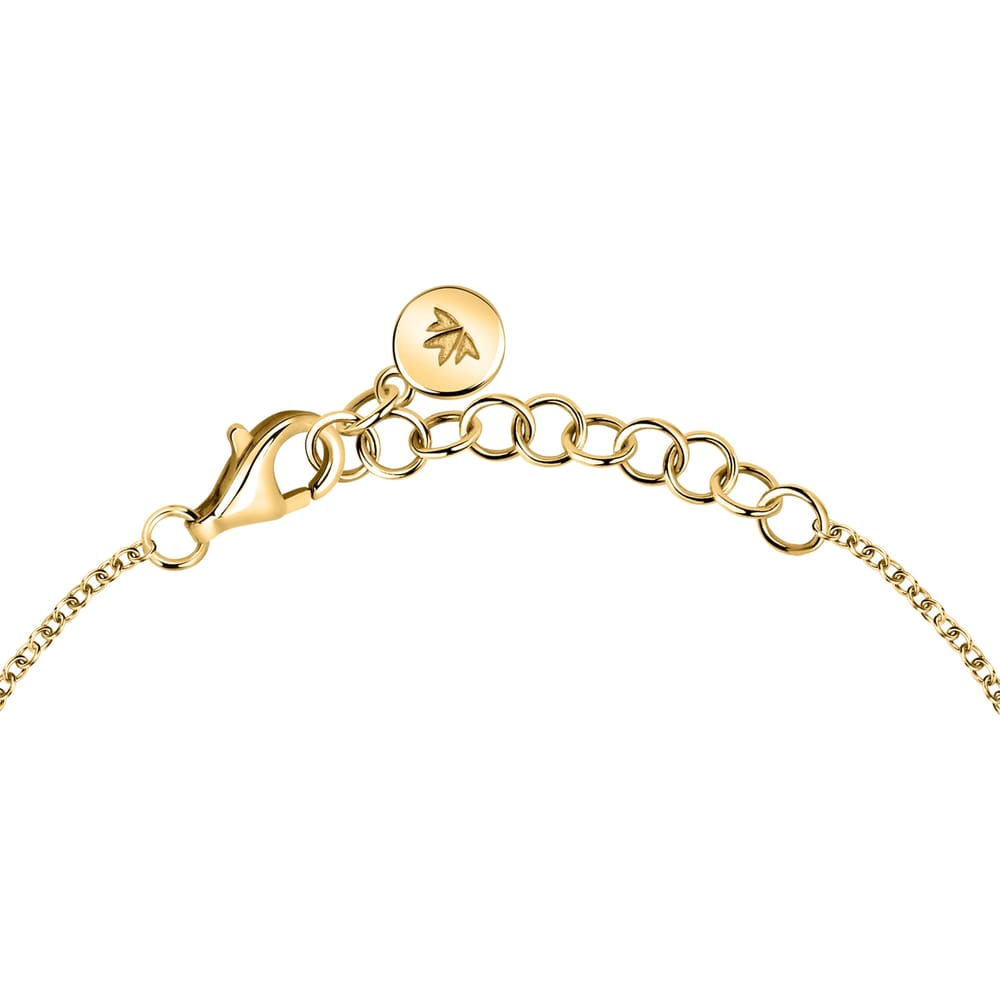 Bracciale Venezia a Catena in Argento Dorato e Occhio di Gatto – Morellato SAZM17