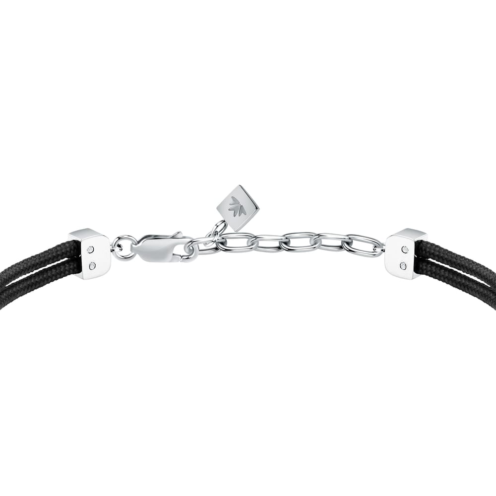 Bracciale Versilia in Acciaio e Cristalli Neri – Morellato SAHB19