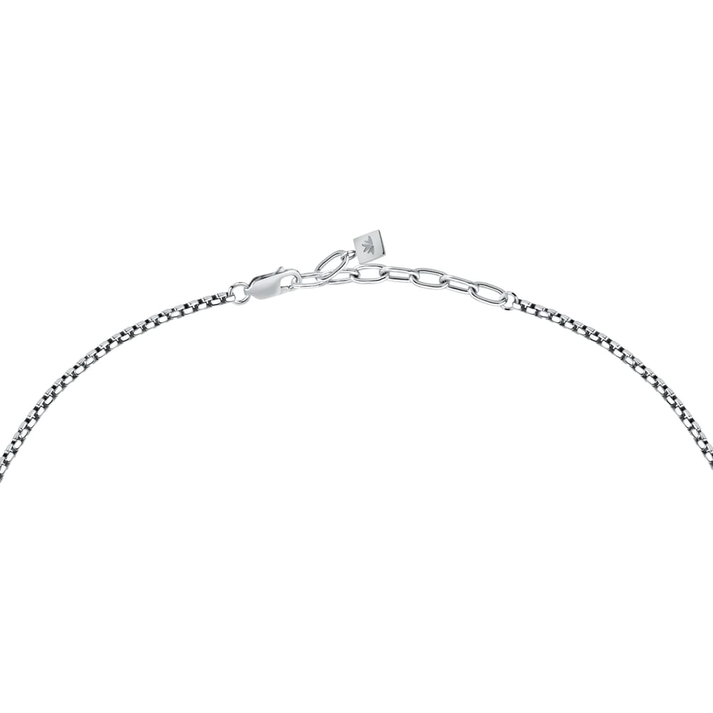 Collana Amuleti con Pendente Lupo in Acciaio Nero – Morellato SBKA09