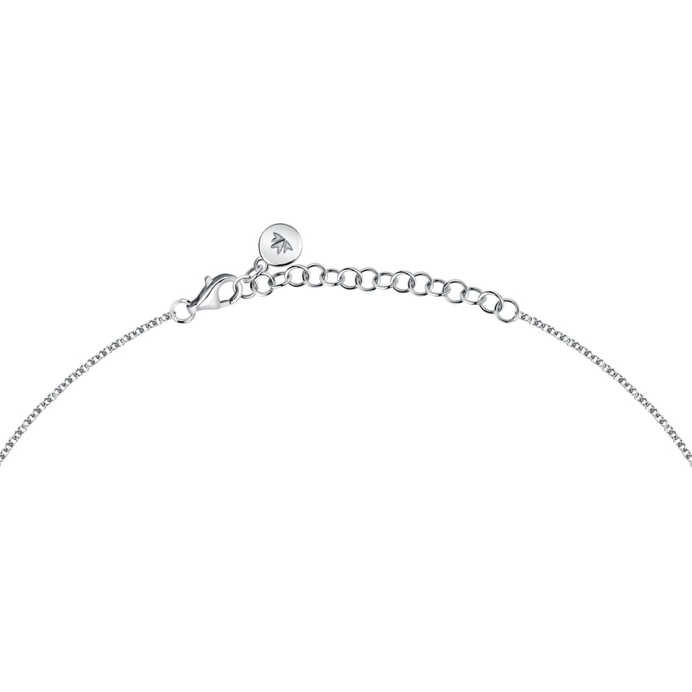 Collana Luminosa a Catena in Argento e Zirconi Bianchi – Morellato SAIW323