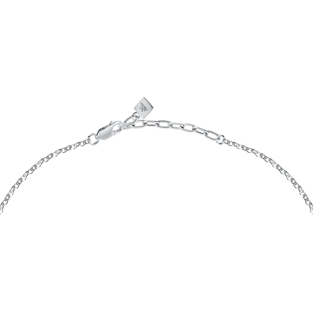 Collana Motown con Pendente in Acciaio e Zirconi Blu – Morellato SALS124