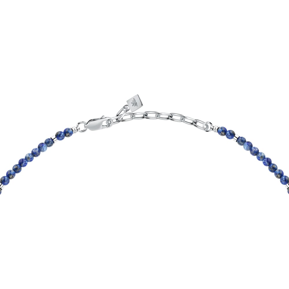 Collana Terra a Catena in Acciaio e Lapislazzuli – Morellato S1751
