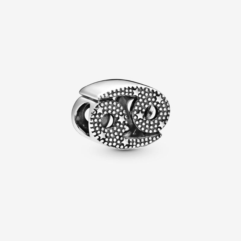 Charm dello zodiaco Cancro scintillante
