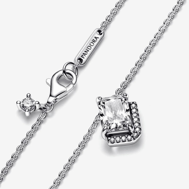 Collana Punto Luce Rettangolo