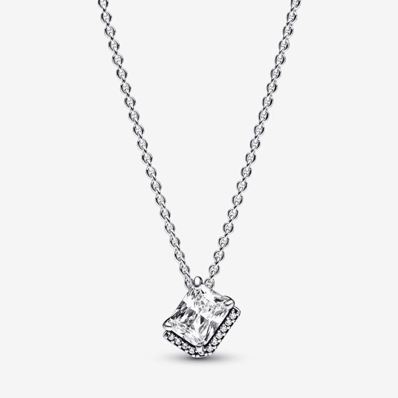 Collana Punto Luce Rettangolo