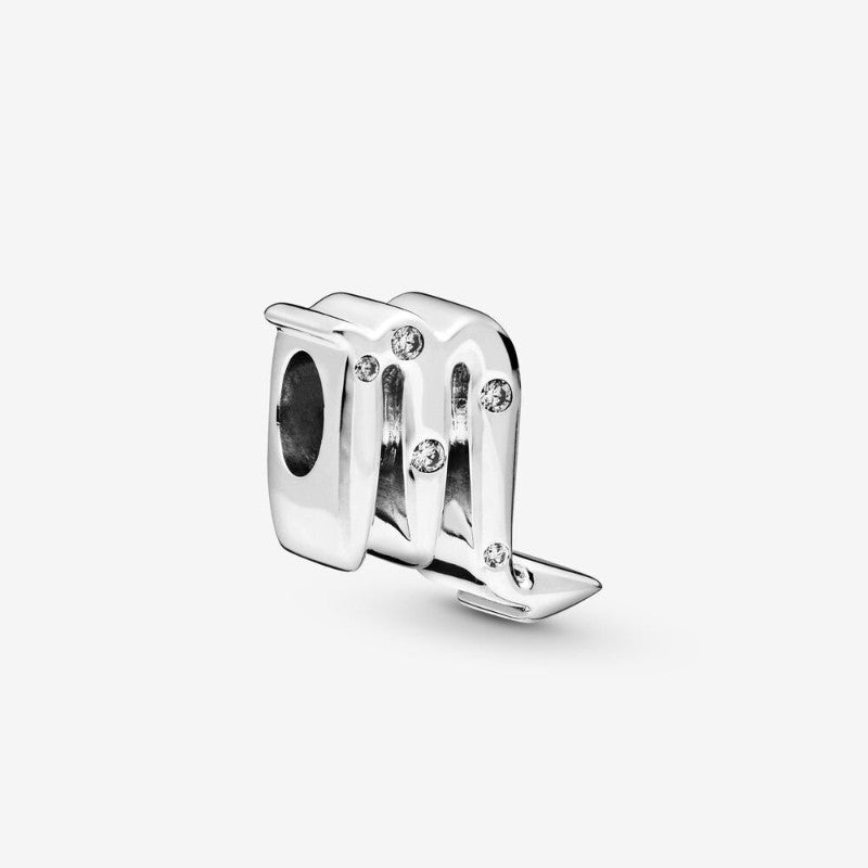 Charm dello zodiaco Scorpione scintillante