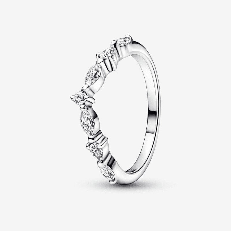 Anello Desiderio Scintillante Marquise