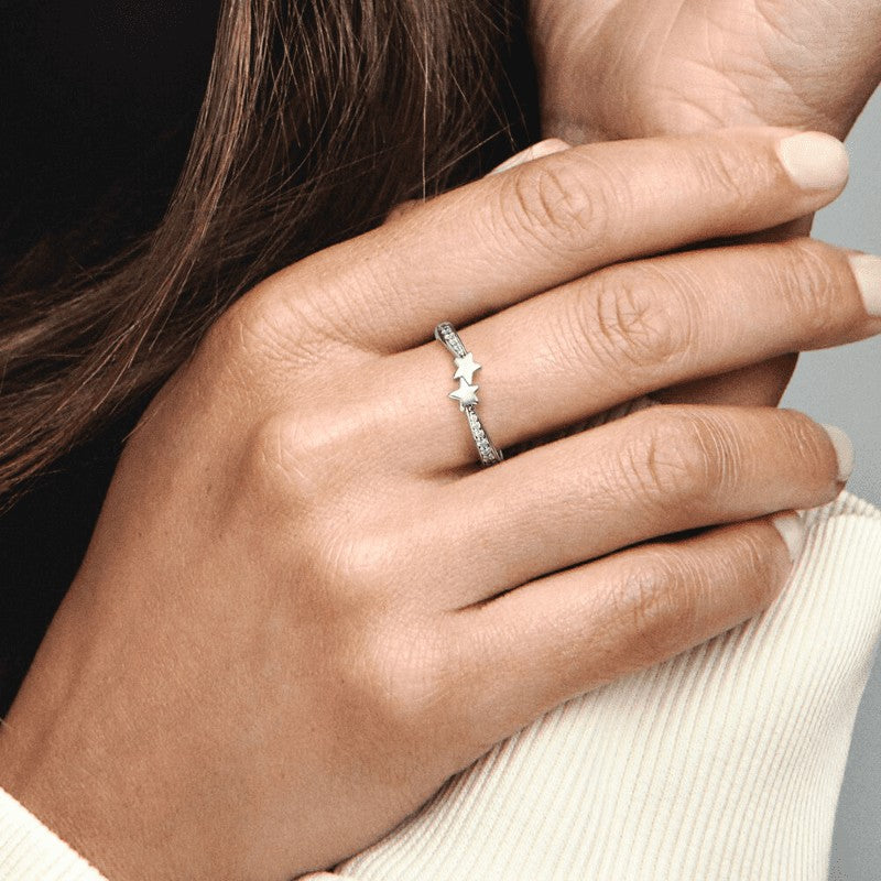 Pandora | Anello Stelle Cadenti