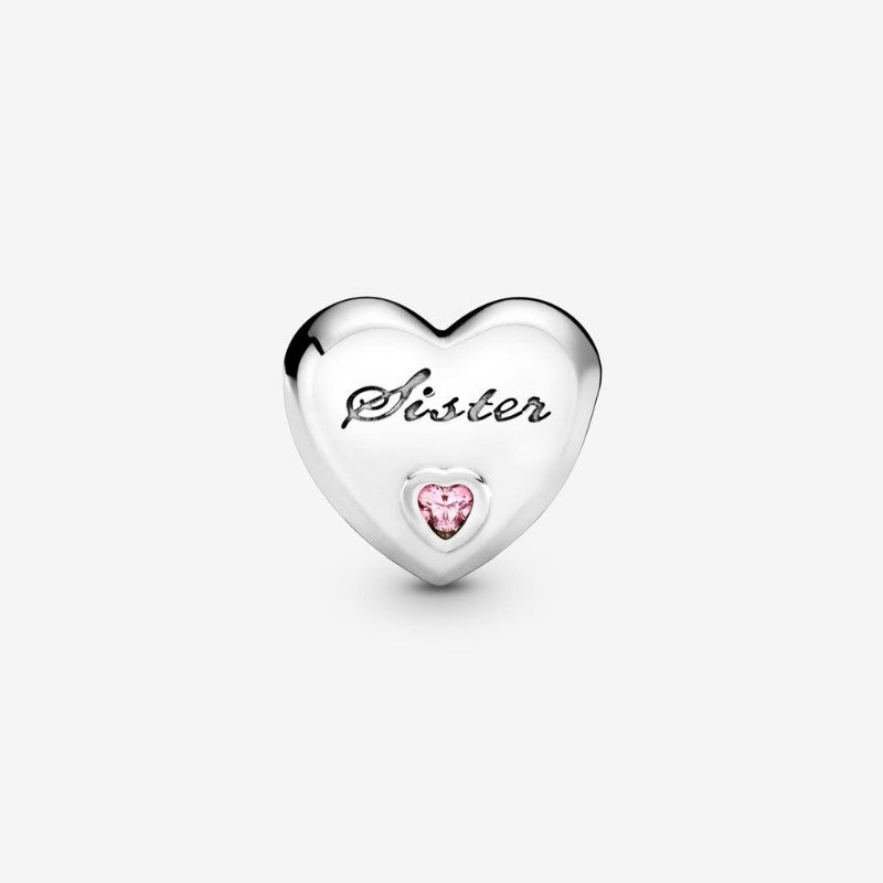 Charm a cuore Sorella