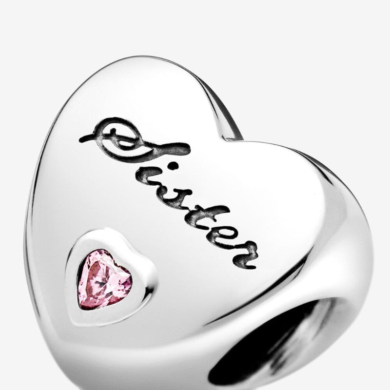 Charm a cuore Sorella