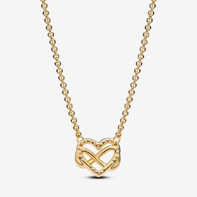 Collana Cuore Infinito Pietre Luminose