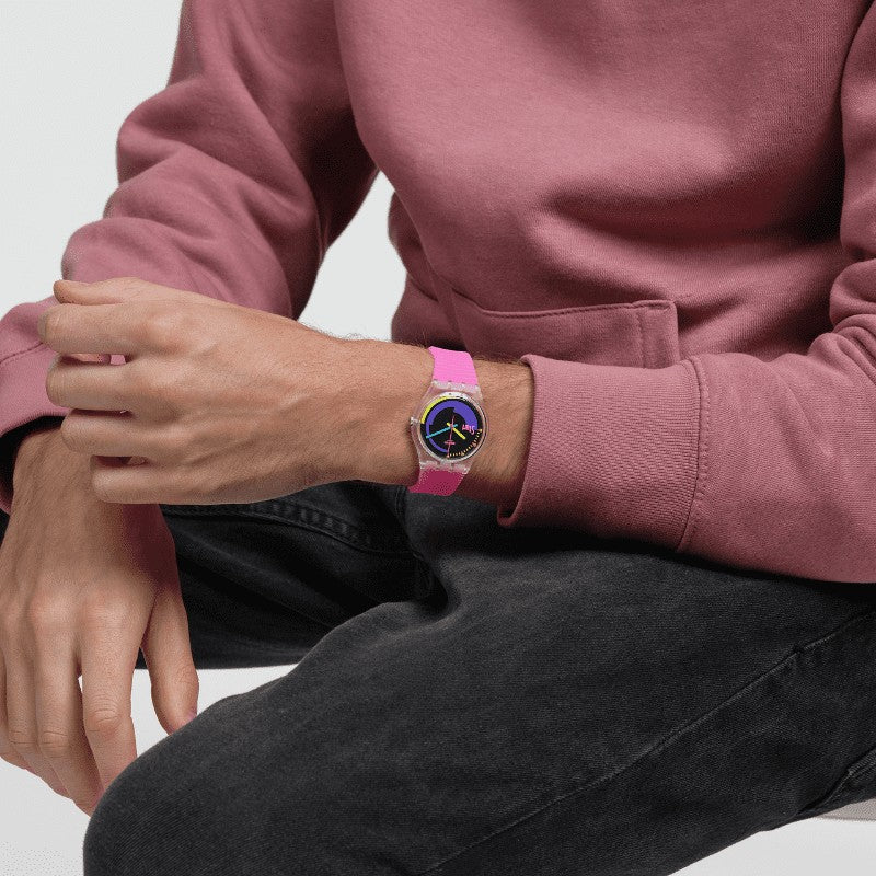 SWATCH | NEON PINK PODIUM