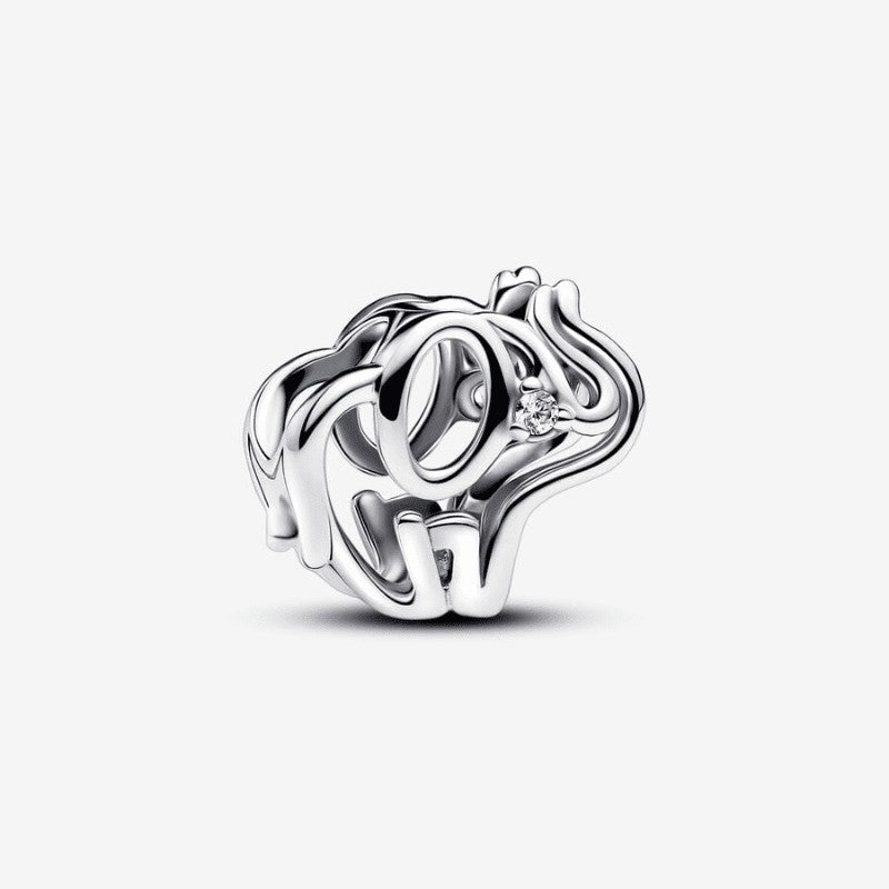 Charm Openwork Elefante