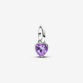 Charm Mini Pendente Purple Chakra Heart Pandora ME