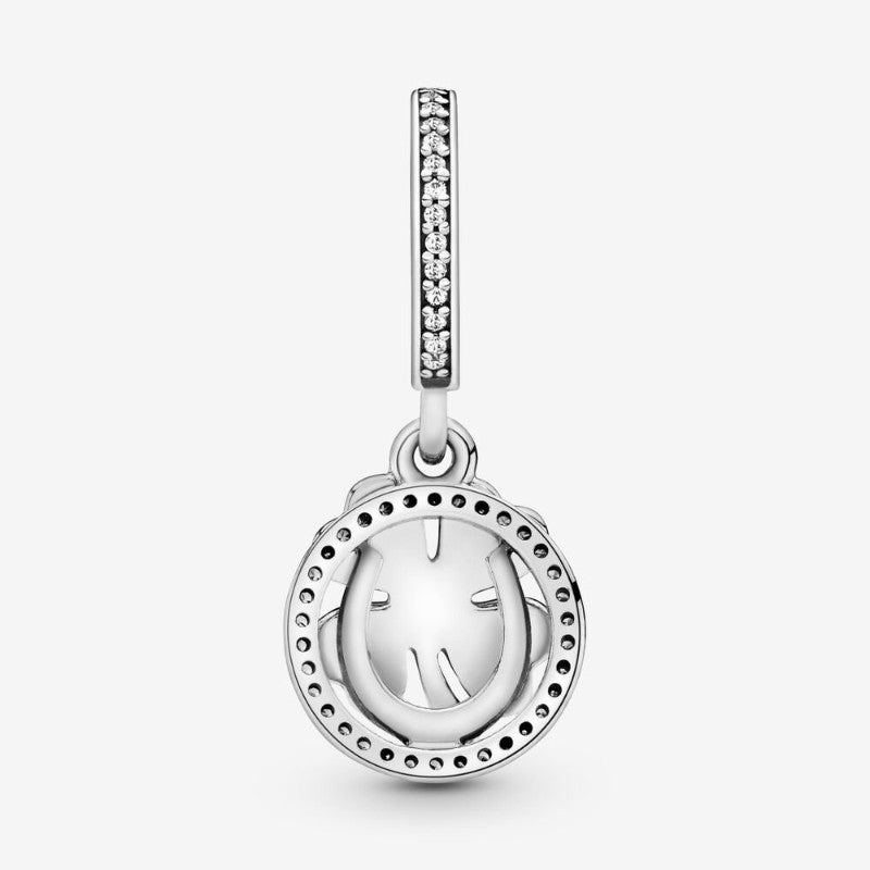 Charm pendente Quadrifoglio portafortuna