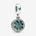 Charm pendente Quadrifoglio portafortuna