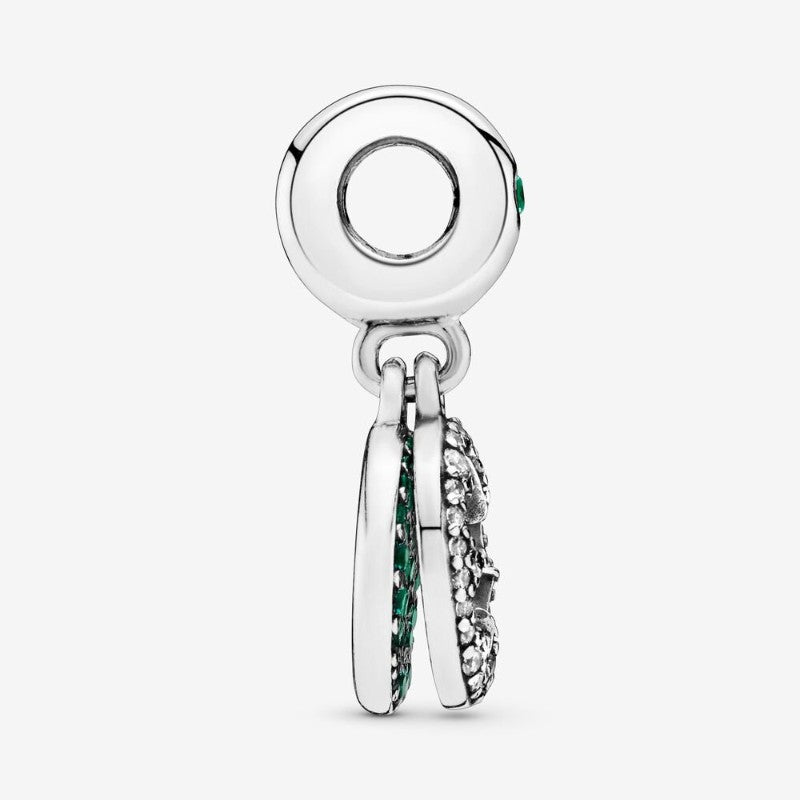 Charm pendente Quadrifoglio portafortuna