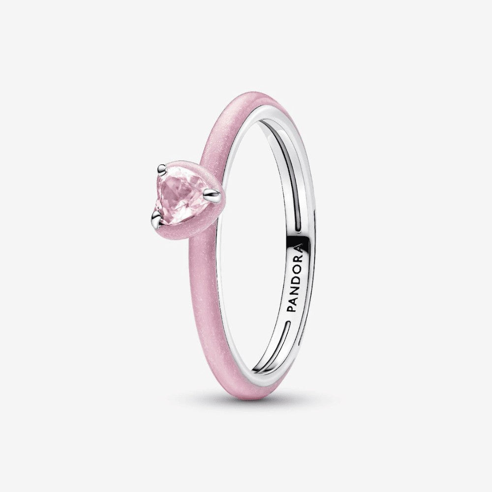 Anello Pink Chakra Heart Pandora Me