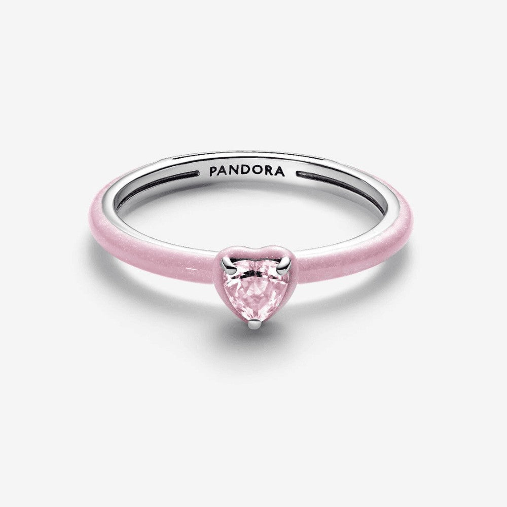 Anello Pink Chakra Heart Pandora Me