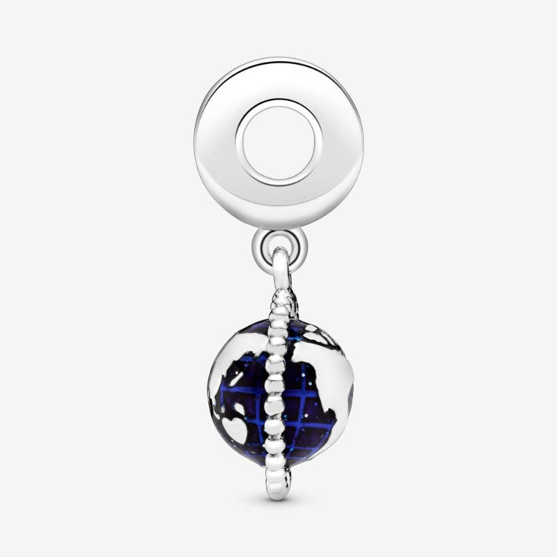 Charm pendente Globo girevole