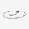 Bracciale tennis con chiusura regolabile