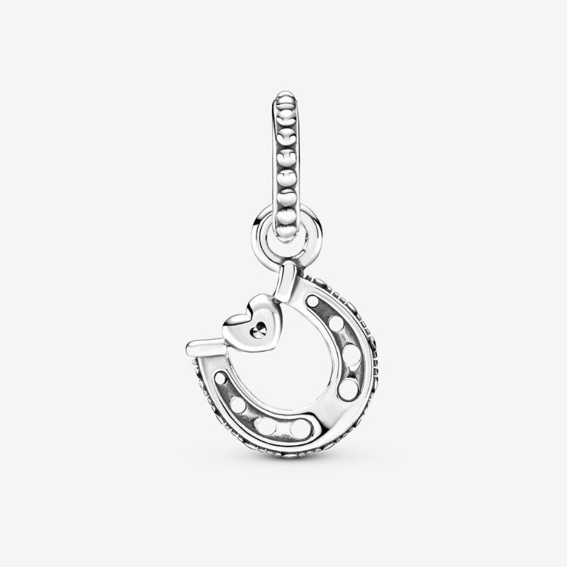 Charm pendente Ferro di cavallo portafortuna
