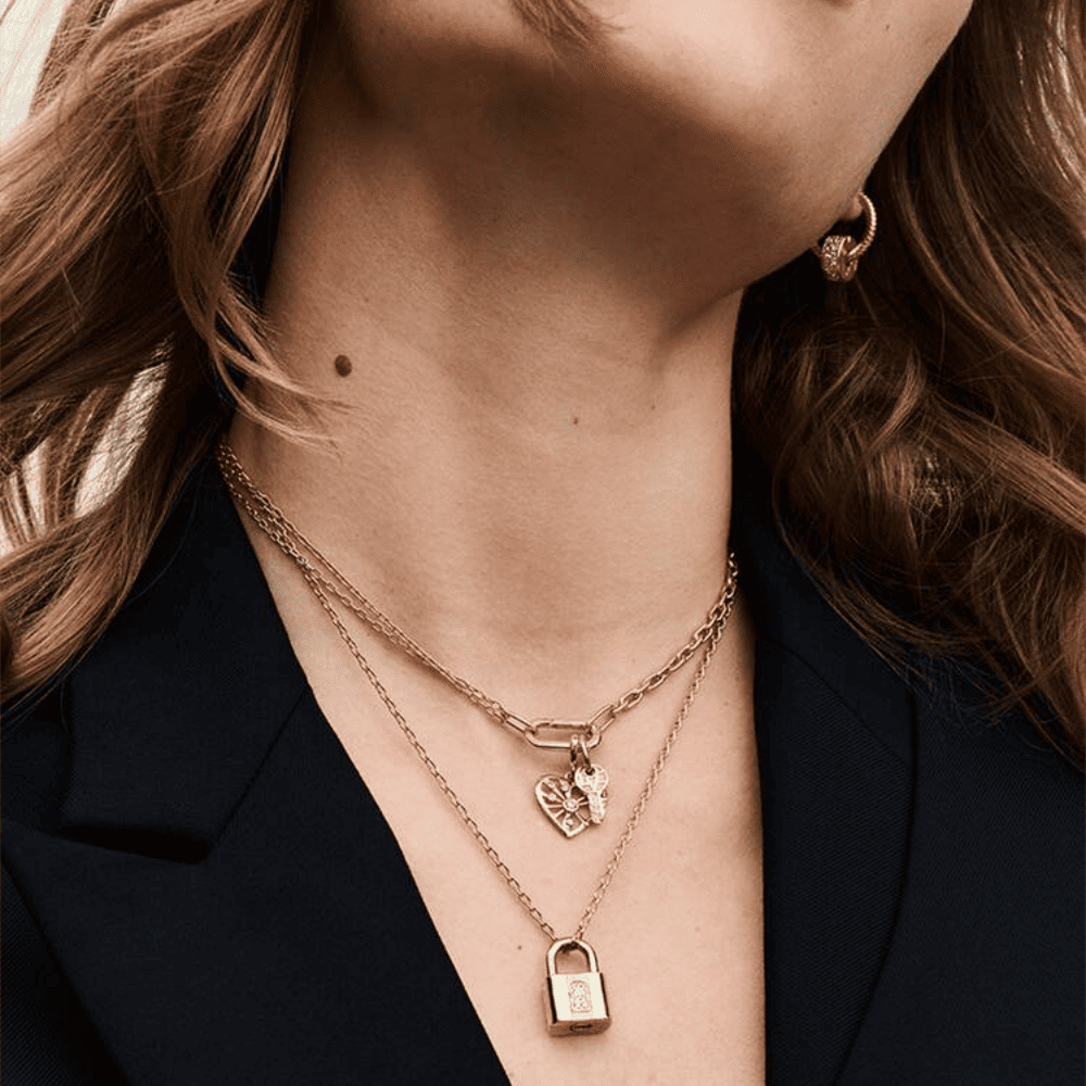 Collana Catena Infinito Dorata