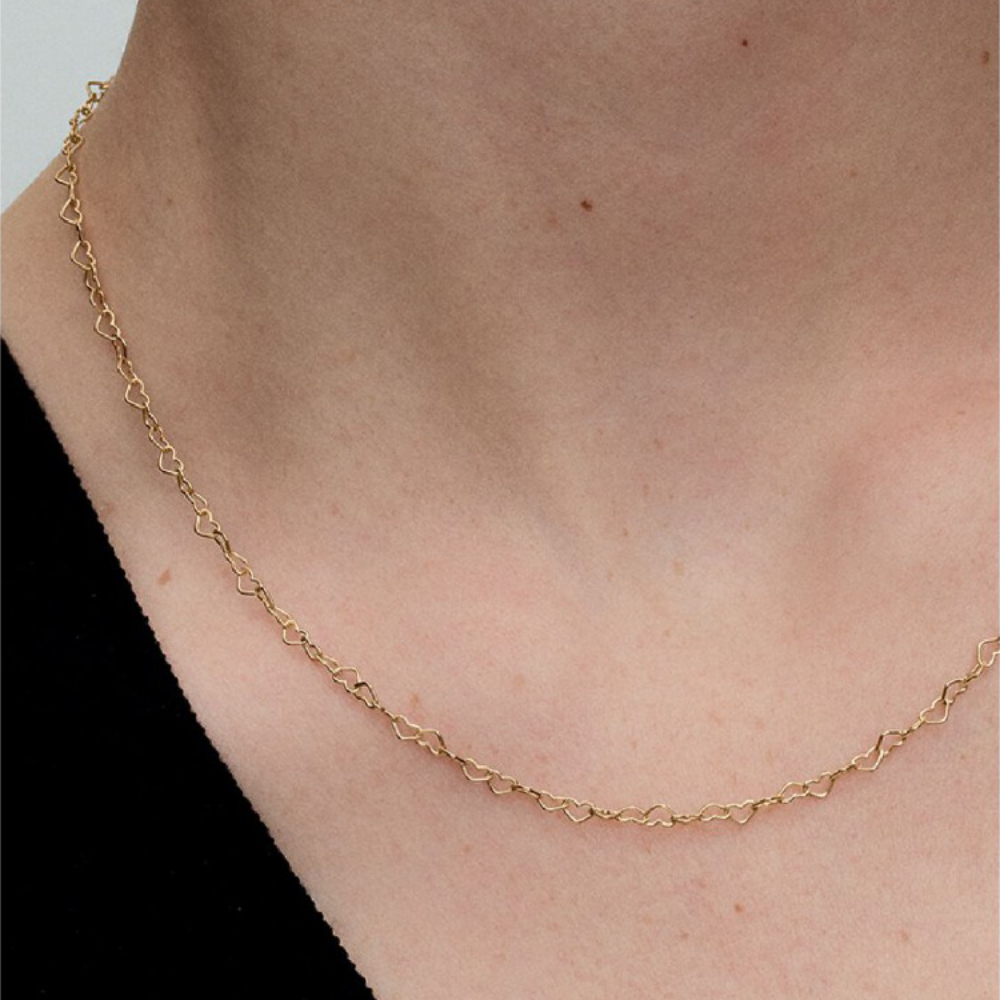 Collana Catena di Cuori