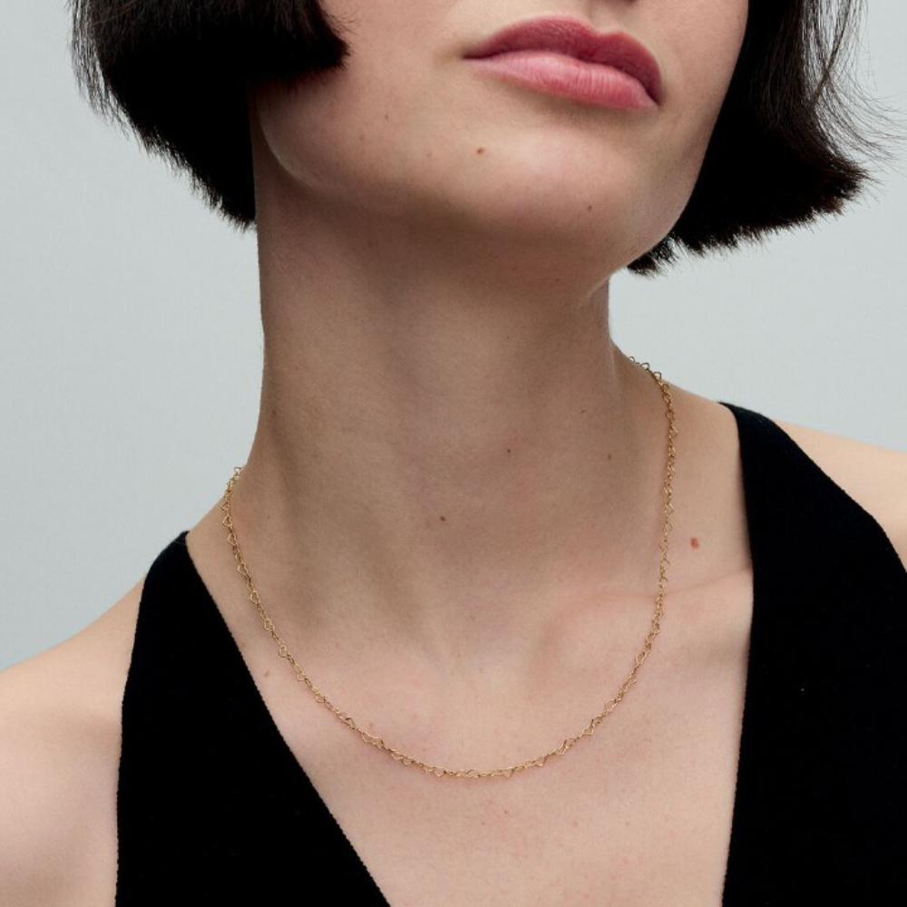 Collana Catena di Cuori